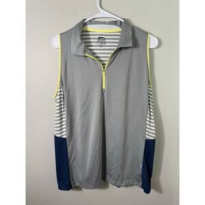 Slazenger Striped Golfing Tank Top Women's XL